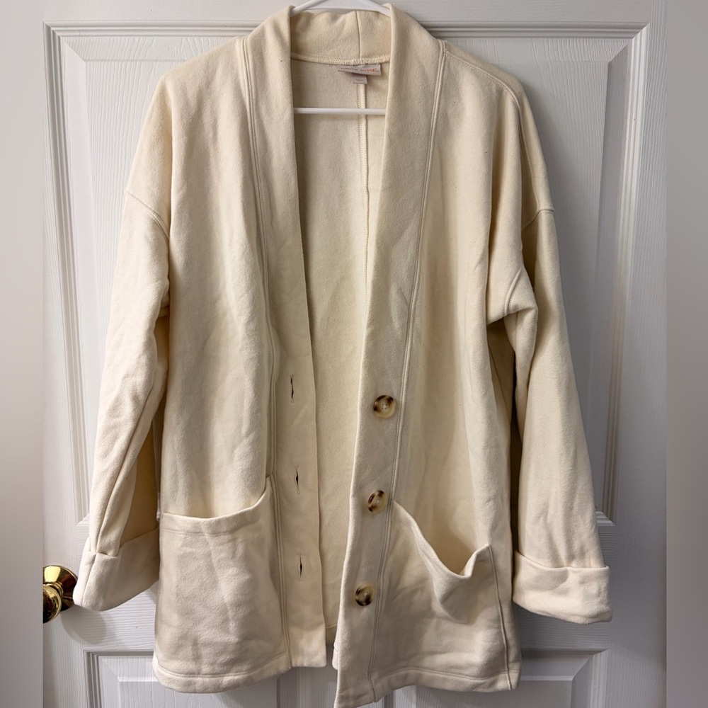 Knox Rose Cream Soft Fleece Jacket